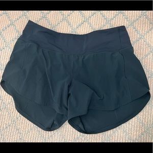 ⭐️LULULEMON⭐️ size 6 shorts. True navy color. Barely worn.
